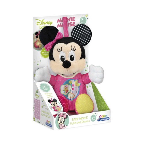 CLEMENTONI Baby Minnie Peluche Luces Y Sonidos +10M