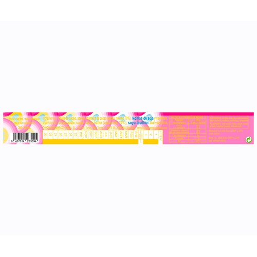 AGATHA RUIZ DE LA PRADA Chocolatina de chocolate negro 70 % 30 g.