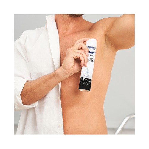 LACTOVIT Invisible Desodorante en spray para mujer, protección hasta 72 horas 200 ml.