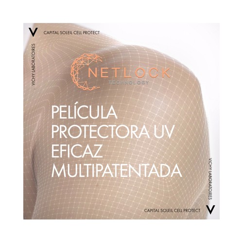 VICHY Protector solar en spray, resistente al agua y con FPS 50+ (muy alta) VICHY Capital soleil 200 ml.