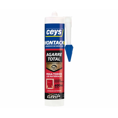Adhesivo de montaje CEYS Montack agarre inmediato, 450grs.