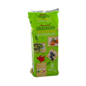 Imagen de PRODUCTO ALCAMPO Crackers integrales 500 g.