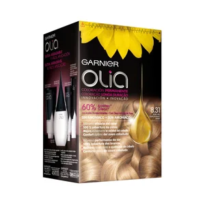 GARNIER Tinte de pelo permanente color rubio miel 8.31 GARNIER Olia.