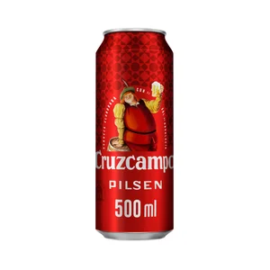 CRUZCAMPO Cerveza rubia tipo lager estilo Pilsen 50 cl.