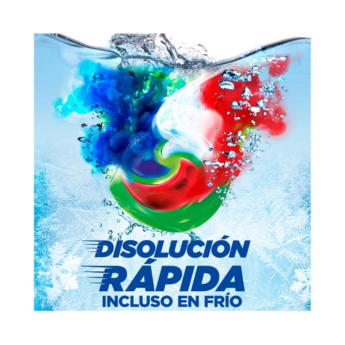 ARIEL 3 en1 Detergente en cápsulas poder quitamanchas 19 DS