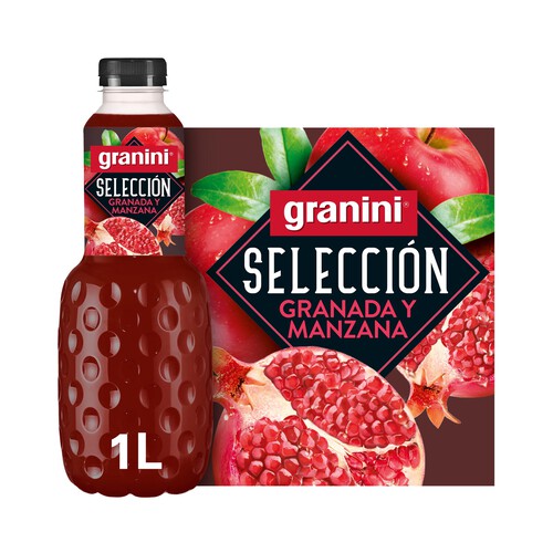 GRANINI Bebida de granada y manzana GRANINI Selección botella de 1 l.