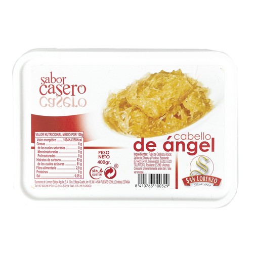 SAN LORENZO Cabello de ángel 400 g.
