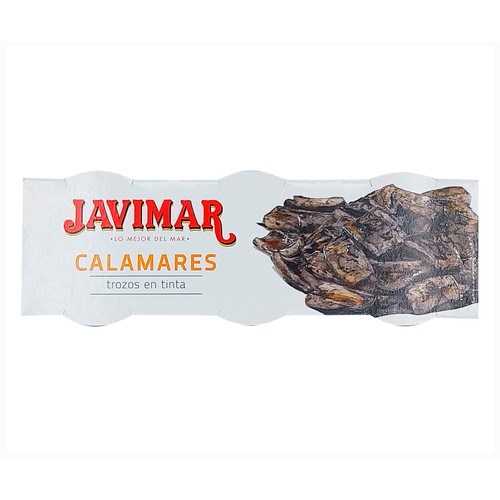 JAVIMAR Calamares trozos en tinta 3 x 55 gr.