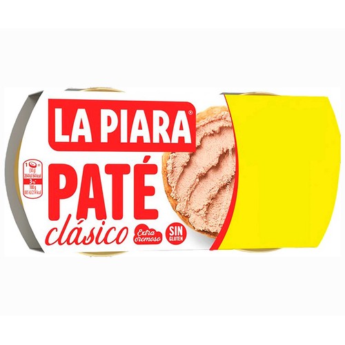 LA PIARA Paté clásico 2 x 75 gr.