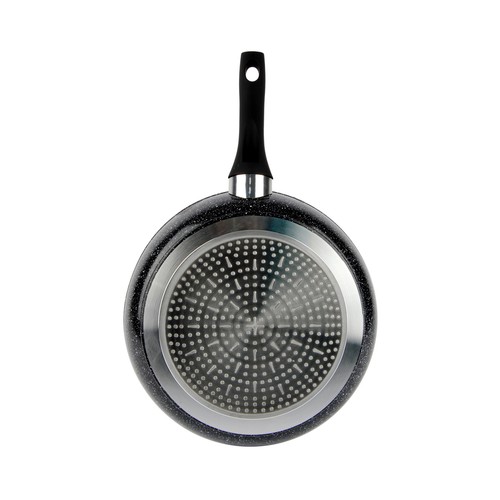 Sartén de 20cm. con antiadherente triple capa piedra, apta para inducción, serie Onix TABERSEO.