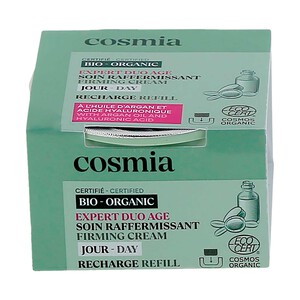 Imagen de COSMIA Bio expert duo age Recarga crema facial de día reafirmante, con aceite de argán y ácido Hialurónico 50 ml.