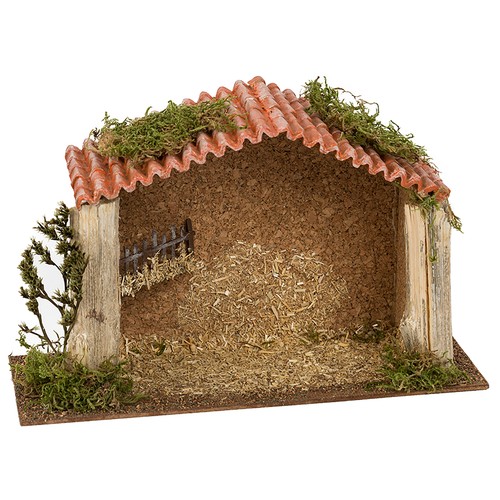 Portal de Belén Navidad Cueva para figuras de 8cm, OLIVER ART