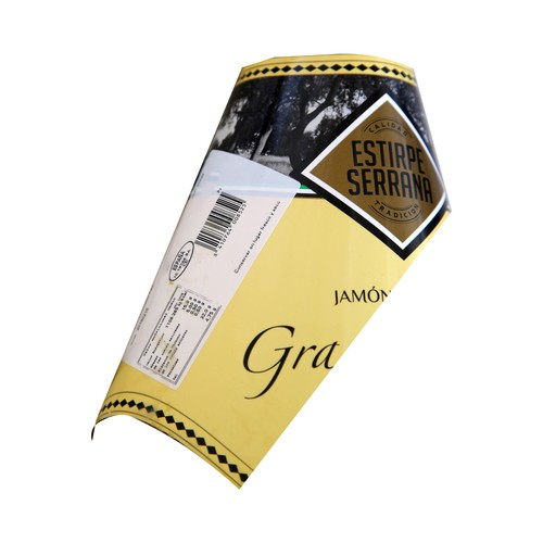 ESTIRPE SERRANA Jamón serrano curado gran reserva ESTIRPE SERRAN pieza de 7 kilos (peso aproximado)