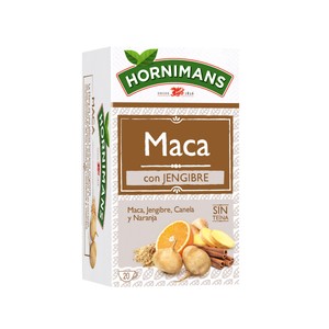 Rooibos maca con jengibre 20 uds. 30 g.