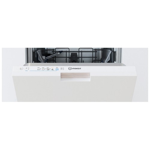 Lavavajillas integrable INDESIT IN2IE10CS80, capacidad: 10 servicios, clase energética: E, H: 85cm,A: 44,8cm,F: 55,5cm.
