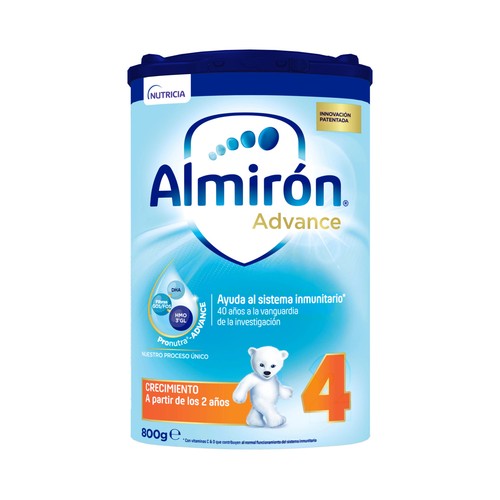 ALMIRÓN Leche (4) de crecimiento para niños a partir de 2 años ALMIRÓN Advance 4 800 g.