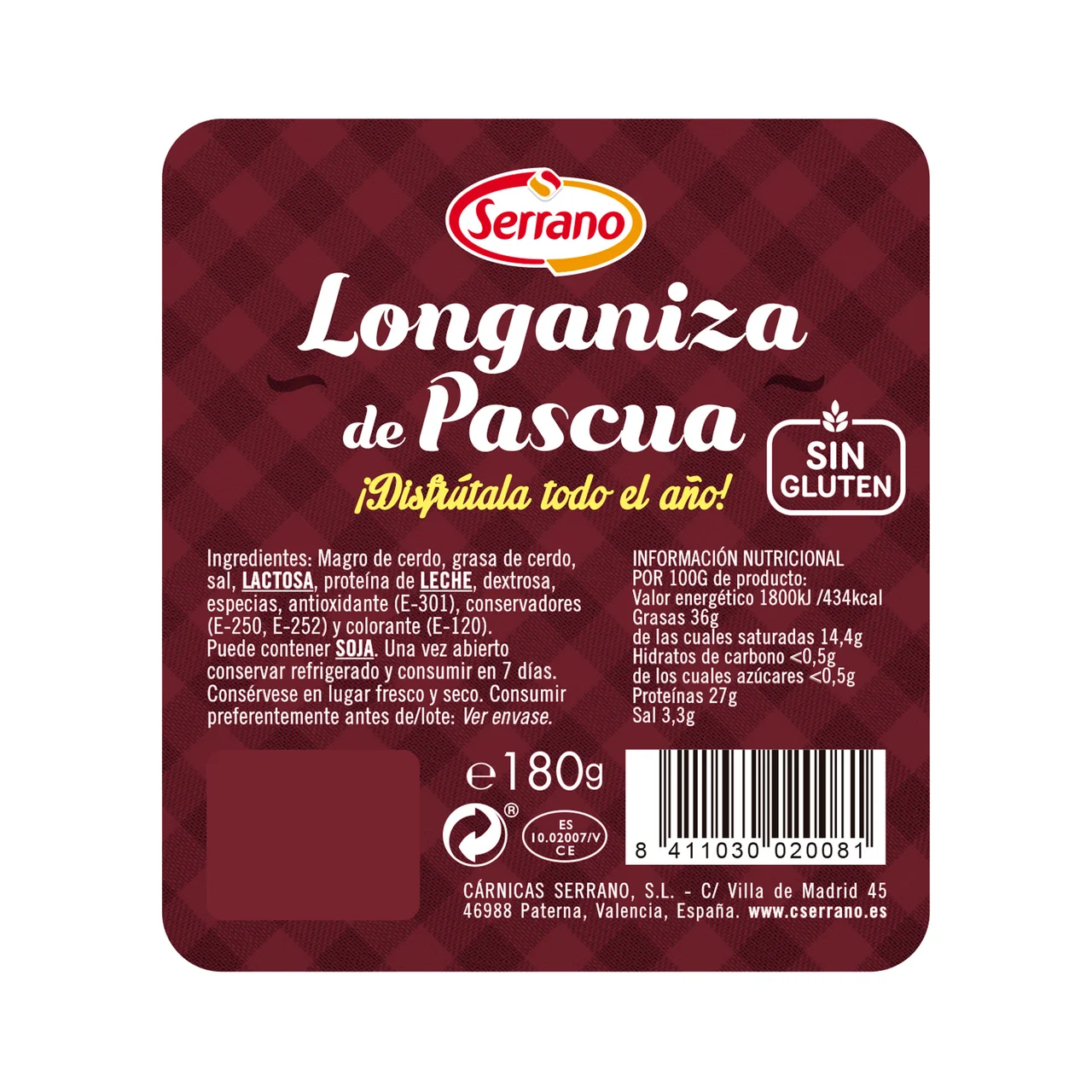 Longaniza de pascua