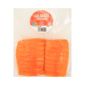 Imagen de AUCHAN Calabaza troceada al vacío 400 g. Producto Alcampo