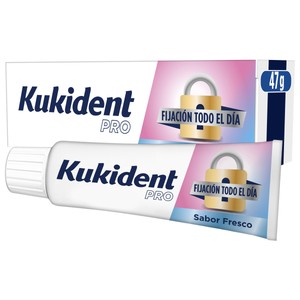 Imagen de KUKIDENT Pro Crema adhesiva para prótesis dentales, sabor fresco 47 g.