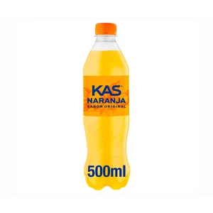 KAS Refresco de naranja botella 500 ml.