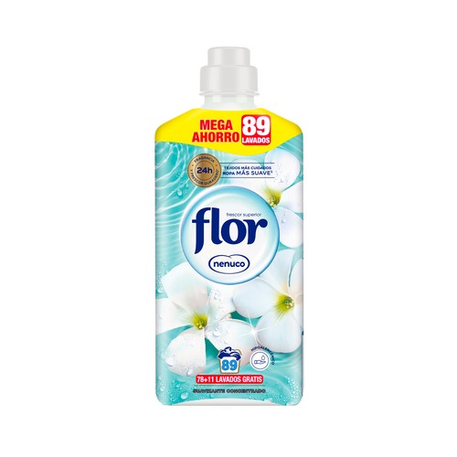 FLOR Suavizante con olor a Nenuco FLOR 78+11 DS 1,602 L