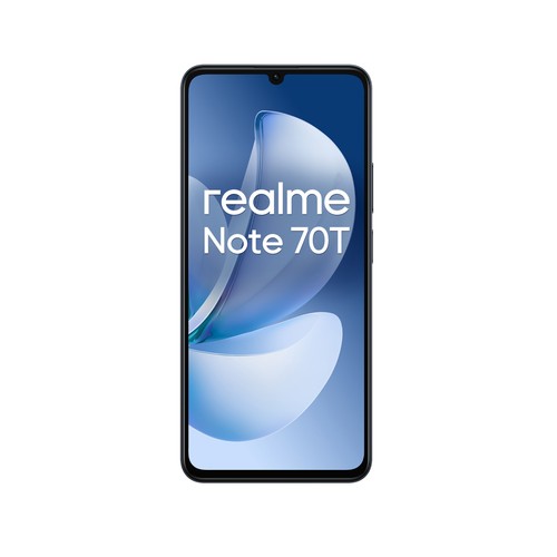 Smartphone REALME Note 70T, 4G, pantalla 6,67" (16,94cm), 64GB + 4GB RAM color negro