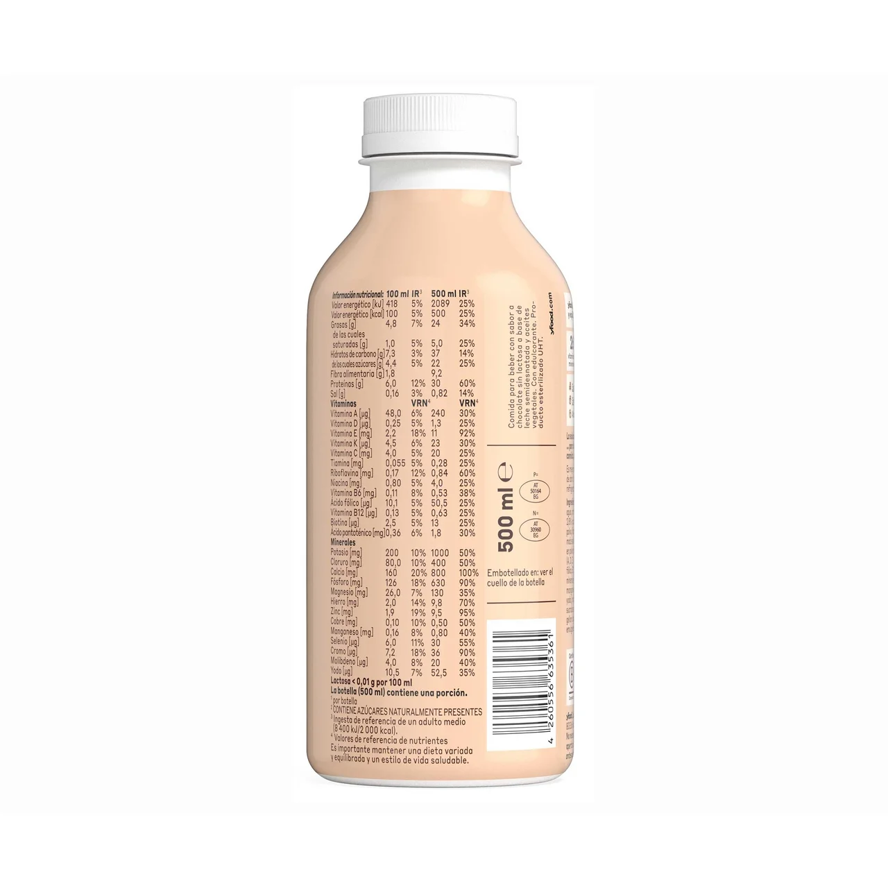 Batido sustitutivo de chocolate 500 ml.