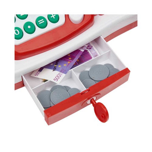 Mi Caja Registradora Auchan con sonido y 48 accesorios ONE TWO FUN ALCAMPO +3 años.