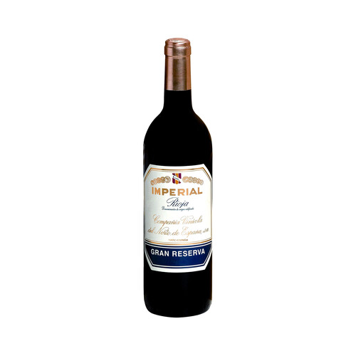 IMPERIAL  Vino tinto gran reserva con D.O. IMPERIAL botella de 75 cl.