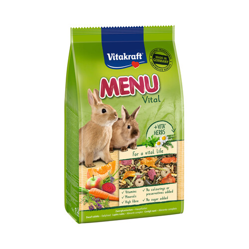 VITAKRAFT Comida para conejos VITAKRAFT 1 kilogramo