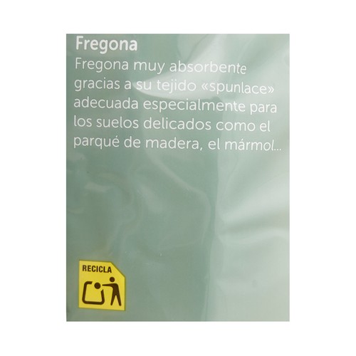 ACTUEL Fregona súper absorbente para suelos y superficies delicadas.