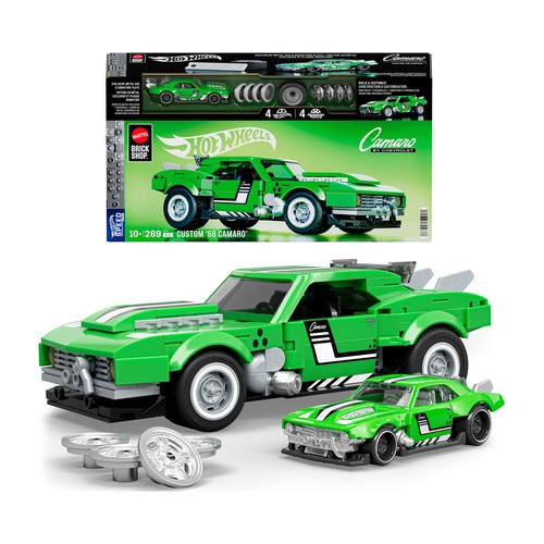Coche de juguete Camaro by Chevrolet Speed Series, Coleccionable adulto, 289 pcs +10 Años, Hot Wheels MATTEL