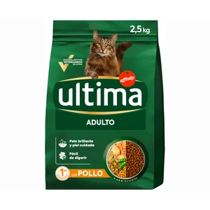 ULTIMA Alimento seco para gato adulto de pollo 2,5 kg.