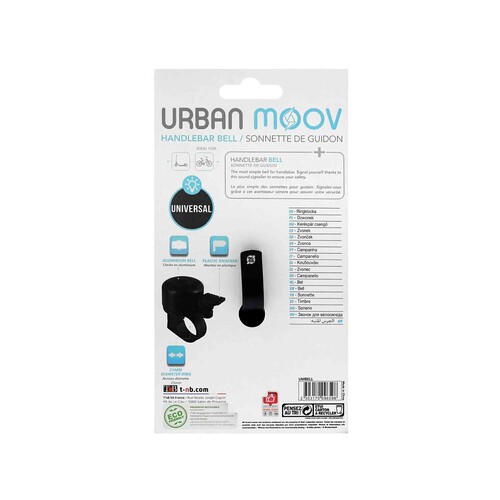 Timbre para patinete eléctrico T´NB Urban Moov.