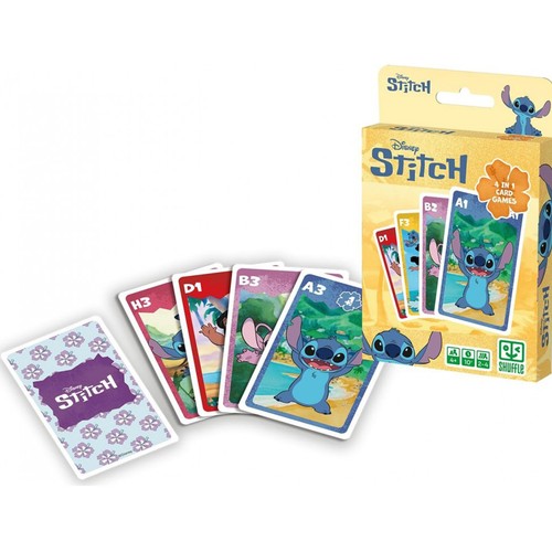 Baraja de cartas infantil STITCH.