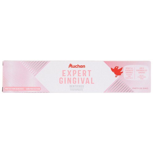 PRODUCTO ALCAMPO Expert gingival Pasta de dientes con flúor que ayuda a reducir la sensibilidad dental 75 ml.