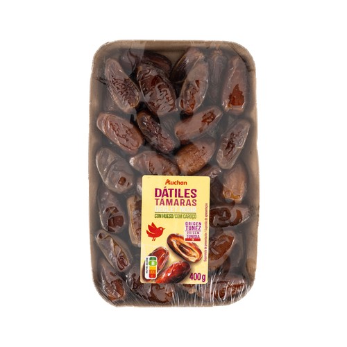 PRODUCTO ALCAMPO Dàtiles Tàmaras, Deglet Nour con hueso 400 g