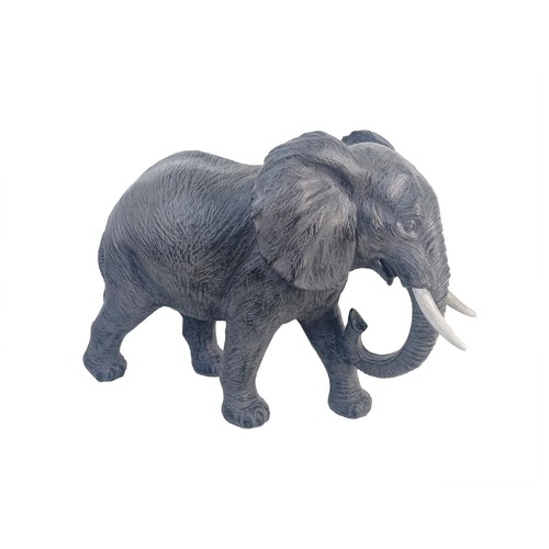 Figura de elefante de poliresina de 47,3x32,2 cm, GARDENSTAR.