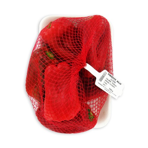 Pimiento rojo lamuyo malla de 1 kg.