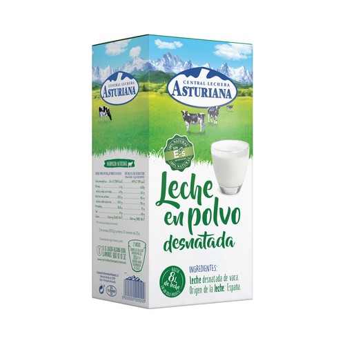 CENTRAL LECHERA ASTURIANA Leche en polvo desnatada CENTRAL LECHERA ASTURIANA 800 g.