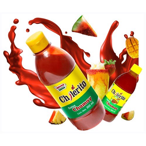 EL CHILERITO Salsa chamoy 355 ml
