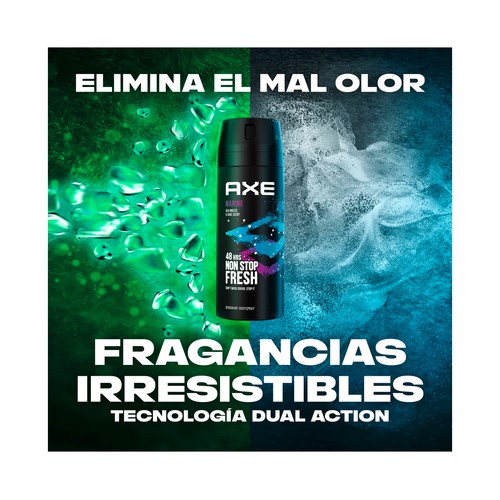 AXE Marine Desodorante en spray para hombre anti transpirante hasta 48 horas 2 x 150 ml.