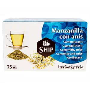 SHIP Manzanilla con anís 25 uds. 30 g.