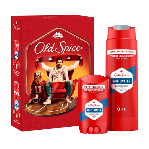 OLD SPICE Whitewater Estuche con productos para la higiene masculina.