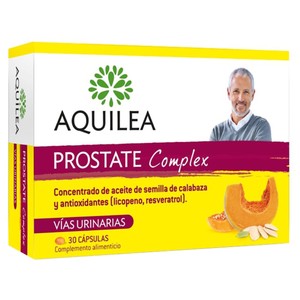 AQUILEA Complemento alimenticio (concentrado de aceite de semilla de calabaza y antioxidantes) AQUILEA Prostate complex 30 uds.