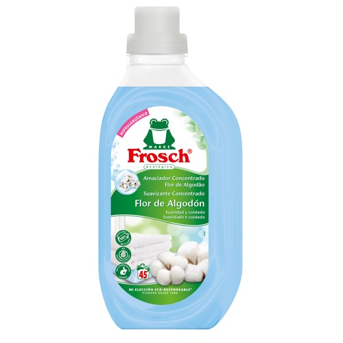 FROSCH Suavizante concentrado flor de algodón - 900ml.