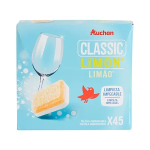 PRODUCTO ALCAMPO Detergente para lavavajillas máquina concentrado PRODUCTO ALCAMPO 45 uds. x 10 g.