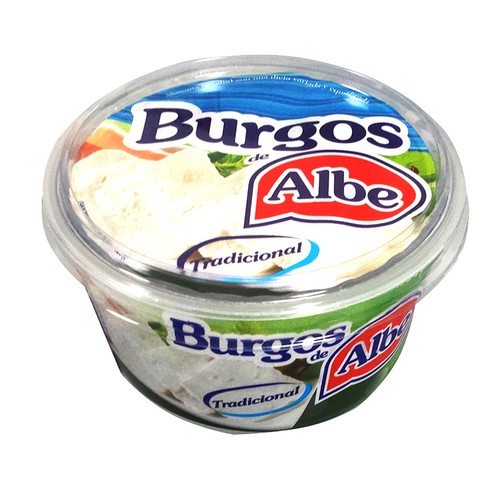 BURGOS de ALBE Queso fresco tradicional BURGOS de ALBE 500 g.