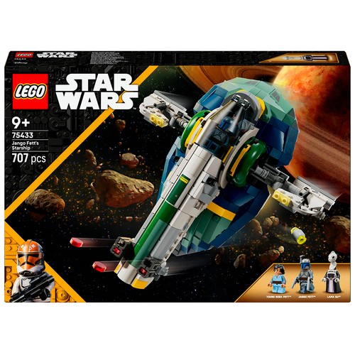 LEGO Start Wars 75433, Nave Estelar de jango Fett, 707 pcs +9 Años