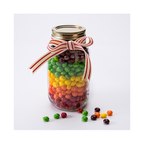 SKITTLES Caramelo blando grajeado con sabor a frutas 174 g.